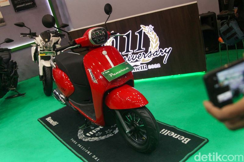 Benelli Panarea kembali dihadirkan dalam pameran GIIAS. Menyambut HUT RI, Benelli Panarea kali ini hadir dalam edisi terbatas.