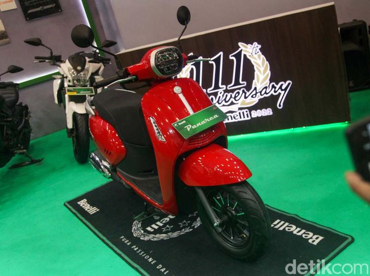 Sambut HUT RI, Benelli Rilis Skutik Edisi Terbatas Warna Merah Cabai