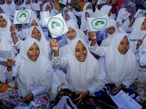 Santri di Pamekasan Dukung Ganjar di Pilpres karena Dorong Moderasi Agama