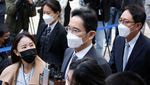 Momen Bebasnya Bos Samsung yang Diampuni dalam Kasus Suap