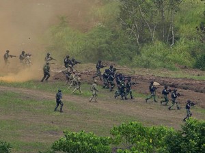 Ribuan TNI-Tentara AS Mulai Latihan Bersama Super Garuda Shield