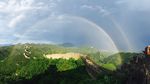 Terpesona Lanskap Pelangi Ganda dari Berbagai Penjuru Dunia