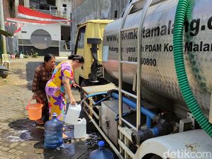 Warga Wonokoyo Malang Keluhkan Air PDAM Mati Sudah Sepekan