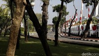 Diketahui, Istana Kepresidenan memulai gladi kotor upacara peringatan detik-detik proklamasi ke-77 Republik Indonesia hari ini.