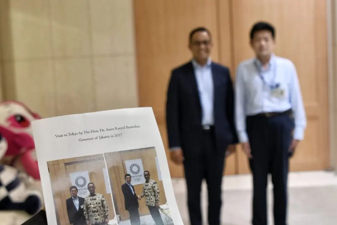 Anies Baswedan bertemu dengan Gubernur Tokyo Yuriko Koike