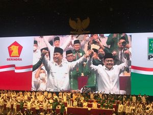Parikan Cak Imin Selipkan Nama Gus Dur Puji Kebaikan Hati Prabowo
