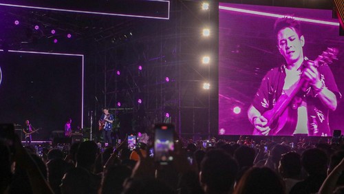 Hari pertama festival musik terbesar di Bali, Prost Fest 2022 sukses digelar, Sabtu (13/8/2022).