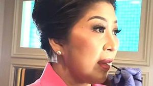 Foto-foto Istri Sambo Peragakan Adegan Rekonstruksi Pembunuhan Yosua