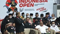Wakil Ketua Umum PB Ikatan Pencak Silat Indonesia (PB IPSI), Muchamad Nabil Haroen atau yang akrab dipanggil Gus Nabil hadir pada acara International Pencak Silat Indonesia Championship 2022 di Padepokan Pencak Silat, TMII, Jakarta Timur, Sabtu (13/8). Ia berharap Tentara Nasional Indonesia (TNI) dan Polri bisa menjadikan pencak silat sebagai bela diri utamanya. 