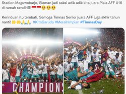 Meme Indonesia Juara Piala AFF U-16 2022, Bangga!
