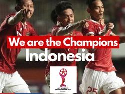 Meme Indonesia Juara Piala AFF U-16 2022, Bangga!