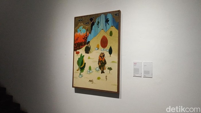 Pameran karya seni kontemporer. Pameran karya seni kontemporer.