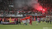 Timnas Indonesia U-16 melawan timnas Vietnam U-16 dalam laga Final Piala AFF U-16 2022 di Stadion Maguwoharjo, Sleman, Jumat (12/8/2022).  Foto: Pius Erlangga/detikJateng