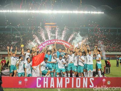 Momen Spesial Timnas Indonesia Juarai Piala AFF U-16 2022