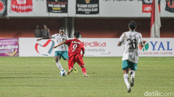 piala aff Timnas Indonesia U16 melawan timnas Vietnam U16 dalam laga Final Piala AFF U16 2022 di Stadion Maguwoharjo, Sleman, Yogyakarta, Jumat (12/8/2022).