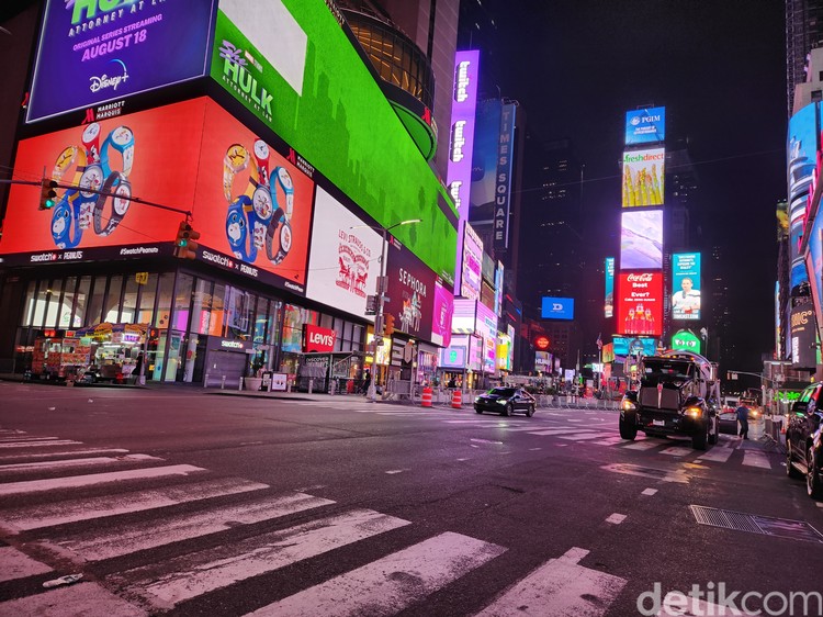 Potret New York City dari hasil jepretan kamera Samsung Galaxy Fold 4 5G.