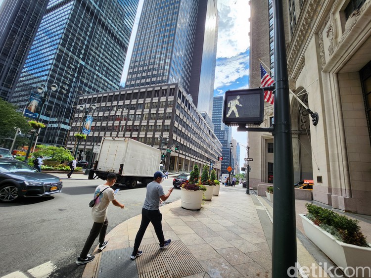Samsung Galaxy Fold 4 5G Potret New York City dari hasil jepretan kamera Samsung Galaxy Fold 4 5G.