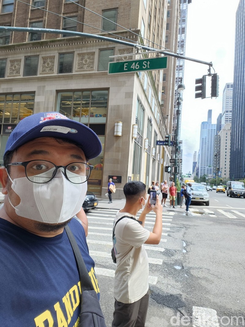 Potret New York City hasil jepretan kamera Samsung Galaxy Z Fold 4 5G