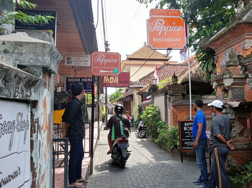 Poppies Lane di Kuta, Bali, Kampung Turis nan Mendunia