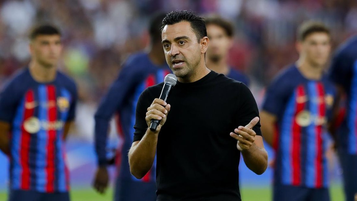 Pelatih Barcelona, Xavi Hernandez. (Foto: Anadolu Agency via Getty Images/Anadolu Agency)