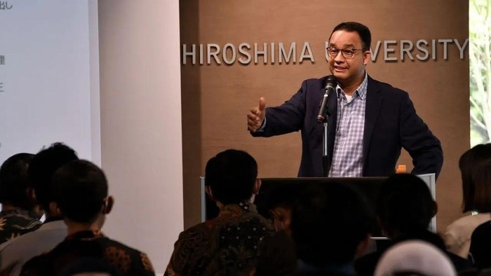 Anies menjadi pembicara seminar di Hiroshima, Jepang