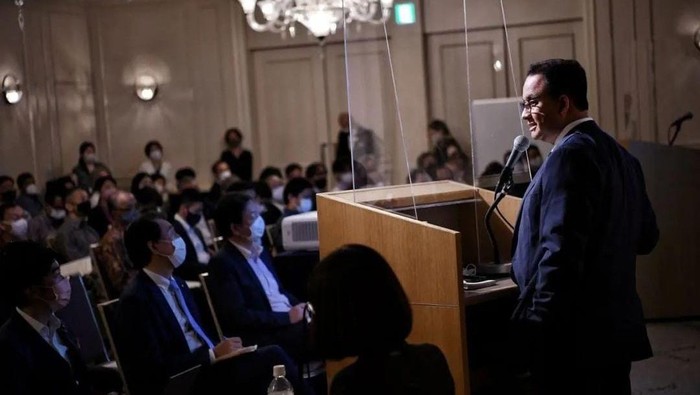 Anies menjadi pembicara seminar di Hiroshima, Jepang