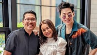 Potret Henry Lau bareng Rossa dan Iman Usman. (Foto: dok. Instagram @imanusman)