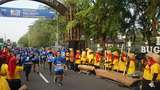 Keseruan Jogja Marathon 2022 di Candi Prambanan