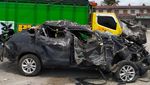 Potret Kondisi Mobil Masuk Jurang di Taput yang Tewaskan 4 Orang