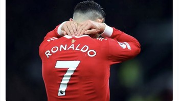 Patut diingat pula bahwa Ronaldo mencetak 18 gol di Liga Inggris musim lalu yang adalah sebuah kehebatan mengingat kondisi buruk MU. Foto: Twitter