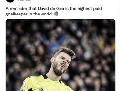 David De Gea dan Ronaldo Disorot Netizen Usai MU Keok