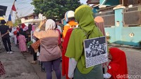 Begini suasana pawai kemerdekaan di Depok.