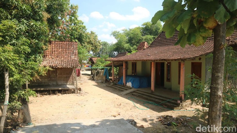 Permukiman warga Dusun Condro Desa Karangsumber Kecamatan Winong, Pati yang hanya ada empat rumah, Rabu (10/8/2022).