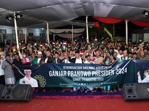 Sahabat Ganjar Gelar Selawat Akbar di Garut Jelang Hari Kemerdekaan