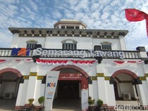 Banjir di Dekat Stasiun Semarang Tawang, 4 Jadwal Kereta Dibatalkan