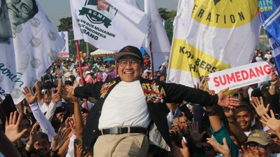 Tumpah Ruah Ribuan Relawan di Gus Muhaimin Fest Bandung