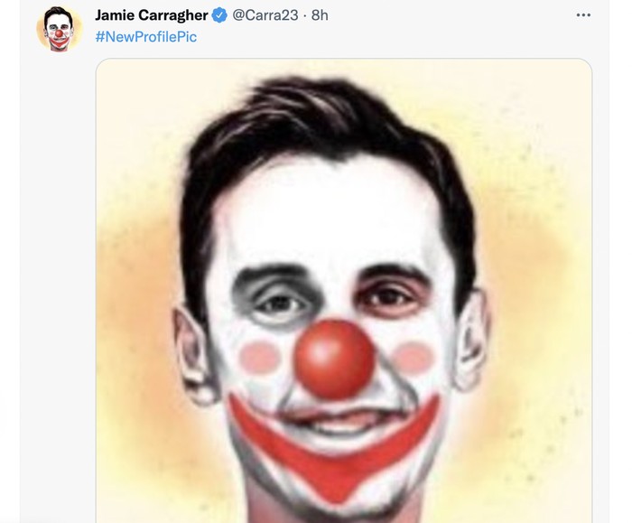Twitter Jamie Carragher