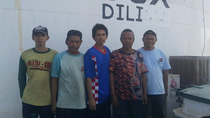 5 ABK asal Indonesia yang telantar di Somalia.