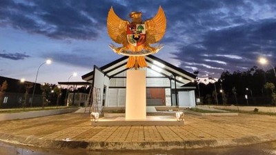Apiknya PLBN Baru di Perbatasan RI-Papua Nugini