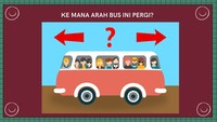 Kalau yang satu ini, kira-kira ke mana arah bus ini pergi? (Foto: DetikHealth)