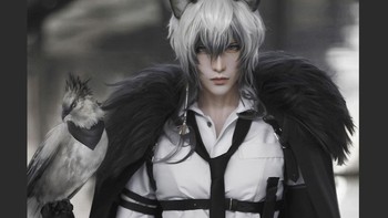 Hakken Ryou, merupakan cosplayer berkebangsaan Malaysia yang kerap menjelma sebagai toko di dalam game seperti gambar ini. Dirinya berperan sebagai SilverAsh di Arknights. Foto: (Instagram _hakkencoser_).