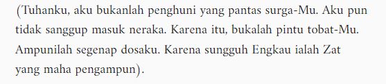Doa tobat penghapus dosa yang bisa dilafalkan saat perayaan 17 Agustus.