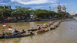 Geliat Pasar Terapung Banjarmasin Pasca Pandemi
