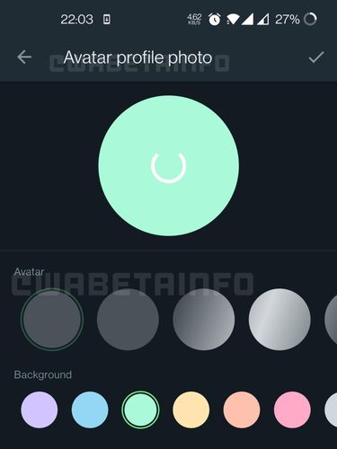Fitur Avatar di WhatsApp bisa dipasang jadi foto profil