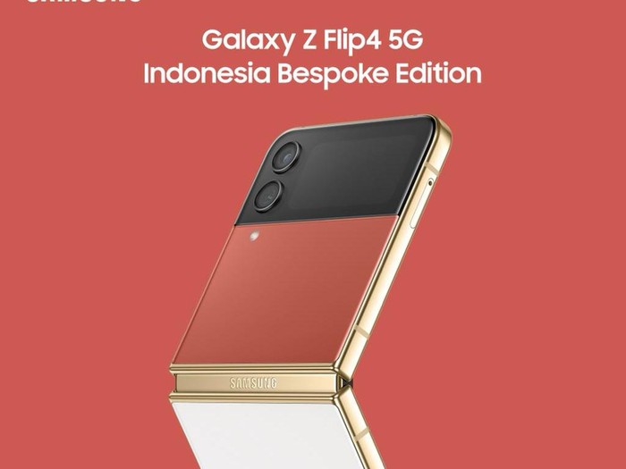 Samsung merilis Galaxy Z Flip 4 5G Bespoke Edition HUT ke-77 RI.
