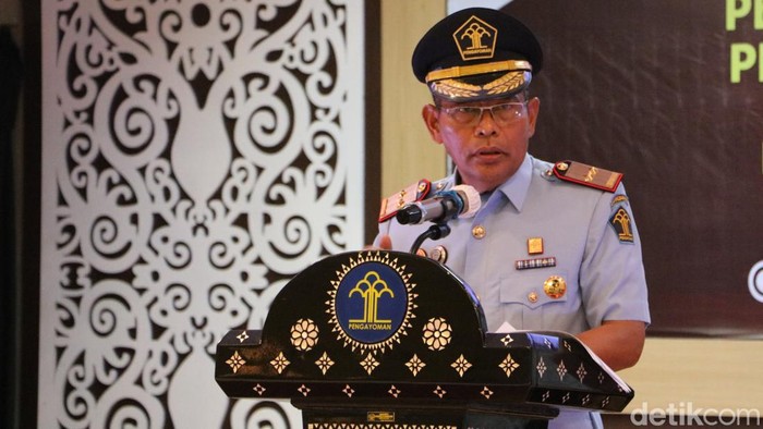 Kakanwil Kemenkumham Riau, Muhammad Jahari Sitepu.