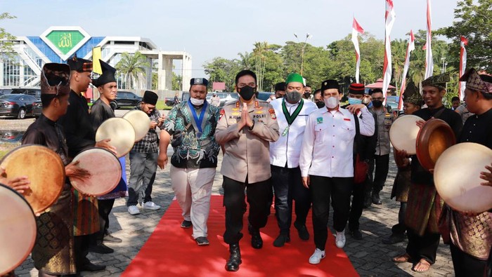 Kapolda Riau, Irjen Mohammad Iqbal menghadiri salah satua acara di Riau. Istimewa