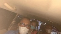 Surya Darmadi sempat diperiksa selama hampir empat jam sebelum akhirnya ditahan Kejagung (Rizky AM/detikcom)