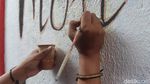 Mural Tokoh Pejuang Mulai Hiasi Tembok Warga Bandung Jelang HUT RI