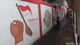 Mural Tokoh Pejuang Mulai Hiasi Tembok Warga Bandung Jelang HUT RI